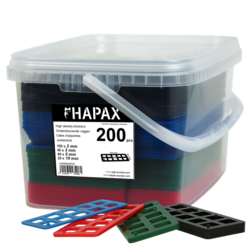 Bte de 250 cales charpente 10mm 100 x 50 mm large charges lourdes